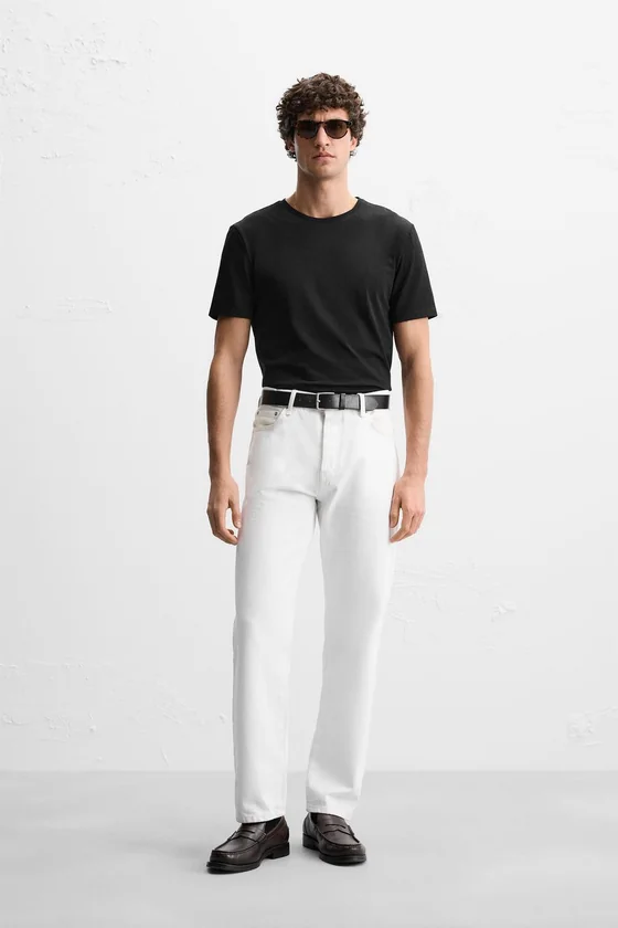 БАЗОВАЯ ПРИТАЛЕННАЯ ФУТБОЛКА SLIM FIT