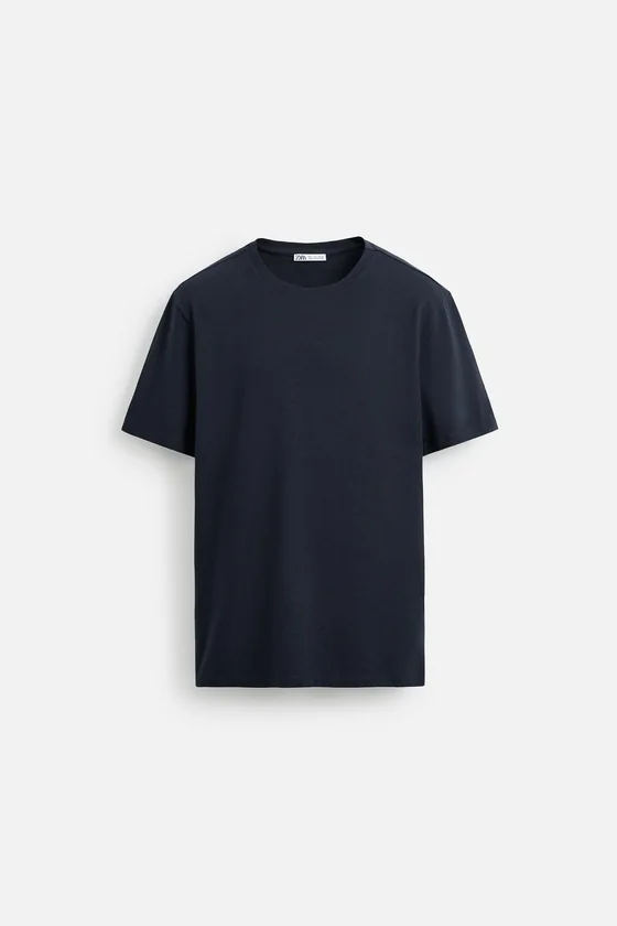 БАЗОВАЯ ПРИТАЛЕННАЯ ФУТБОЛКА SLIM FIT
