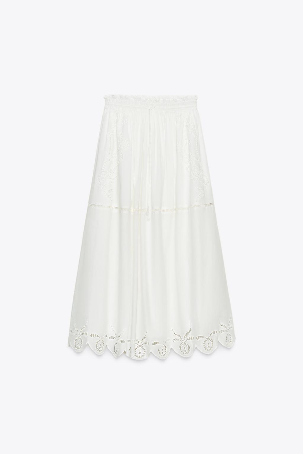 ДЛИННАЯ ЮБКА С ВЫШИВКОЙ — ZW COLLECTION