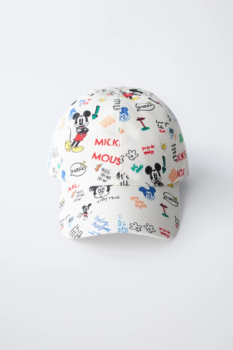 Бейсболка с принтом mickey mouse © disney