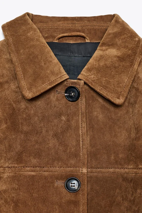 КУРТКА ИЗ ЗАМШИ ZW COLLECTION LIMITED EDITION