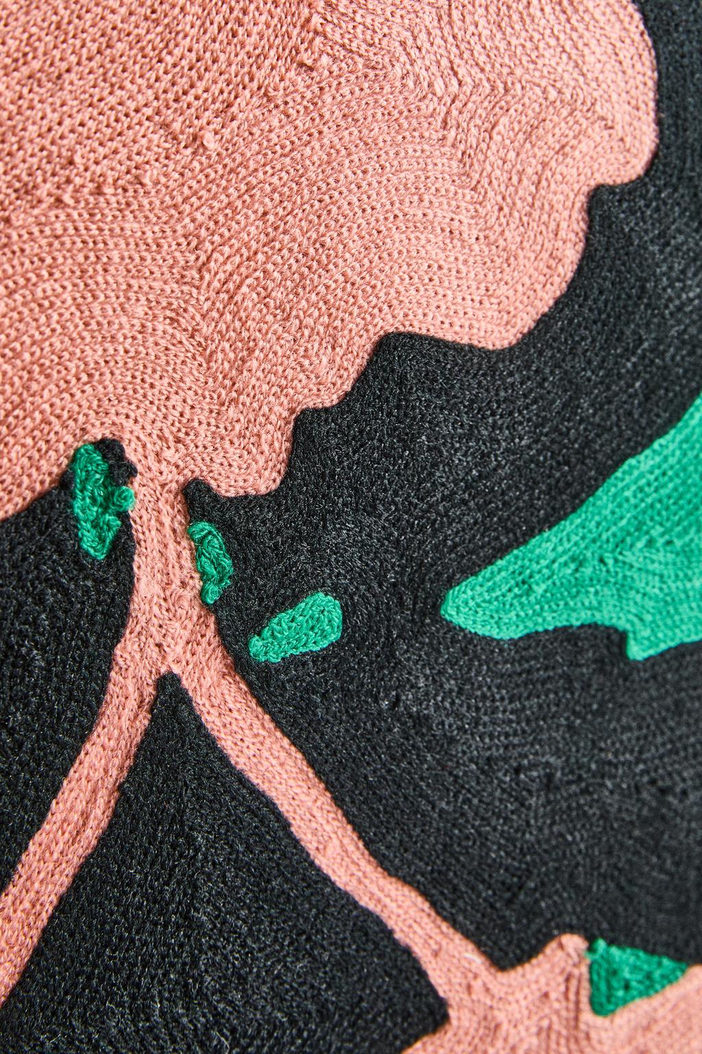 Цветочная хлопковая гобеленовая панно x collagerie