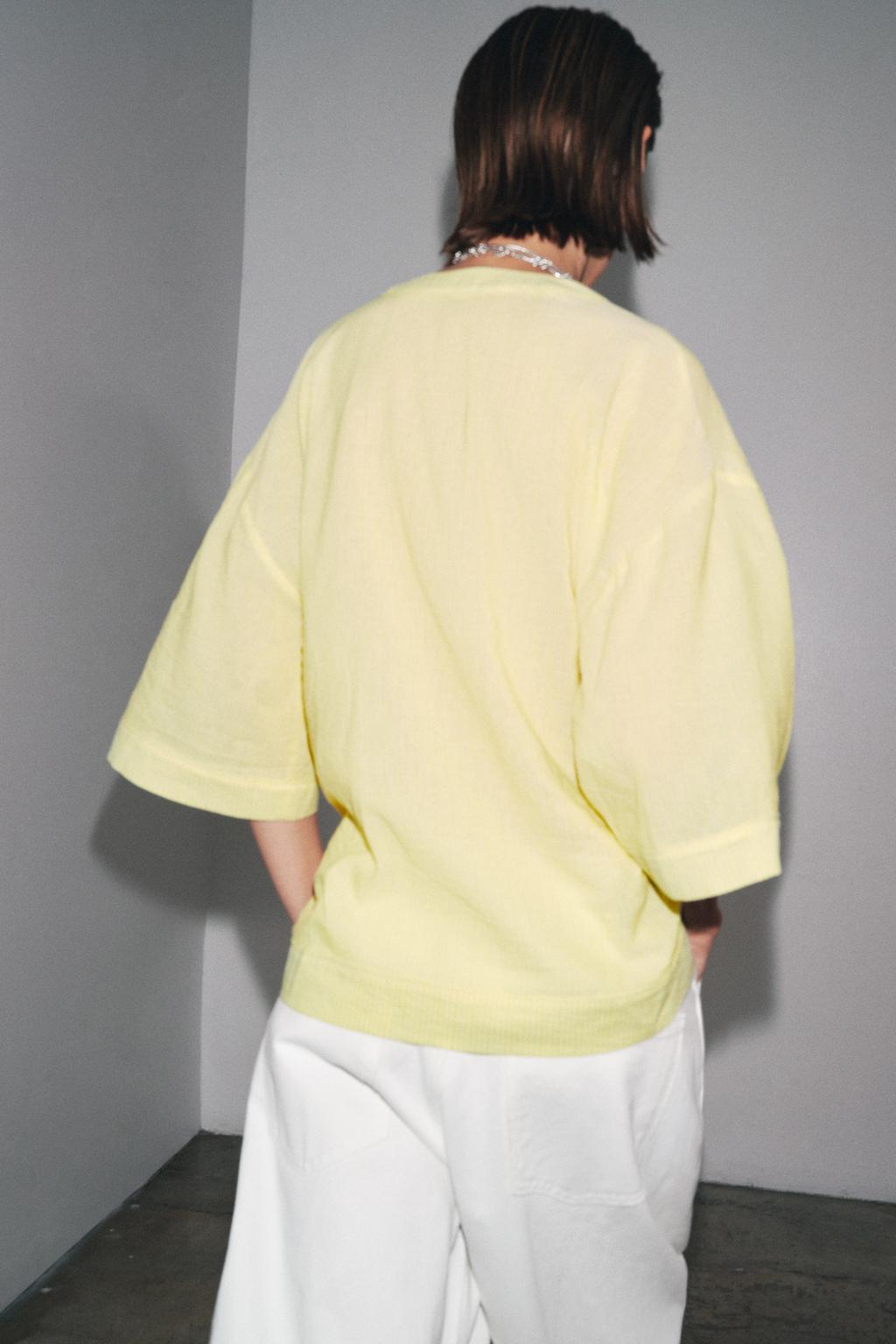 КИМОНО В ПОЛОСКУ С ЗАВЯЗКАМИ — ZW COLLECTION