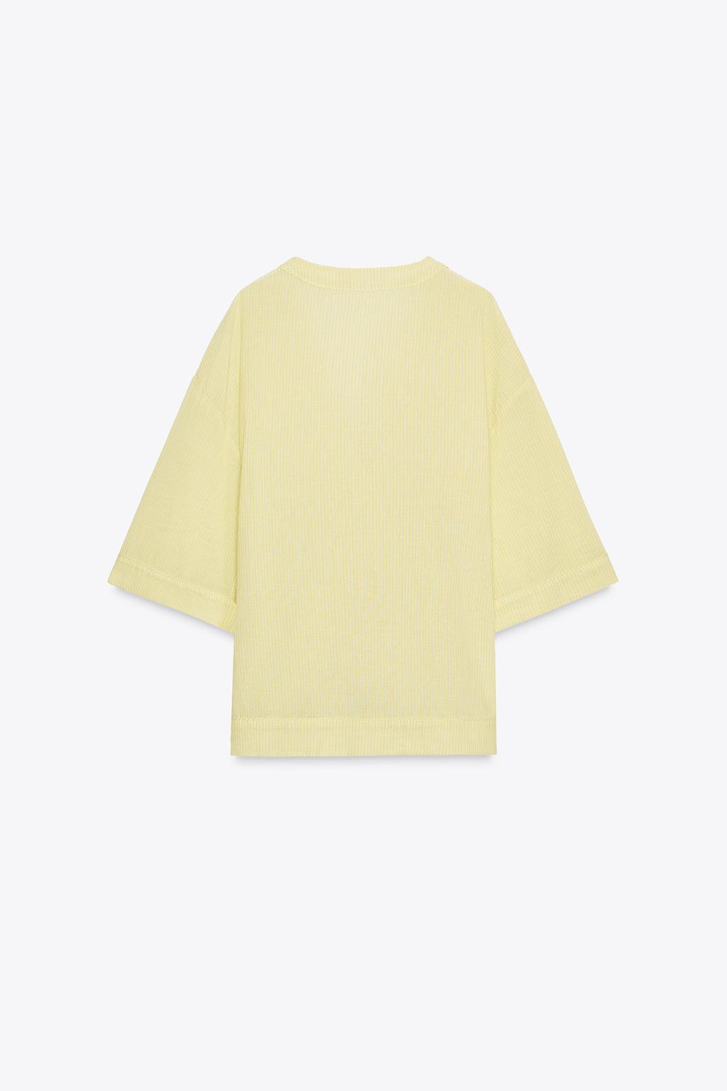 КИМОНО В ПОЛОСКУ С ЗАВЯЗКАМИ — ZW COLLECTION