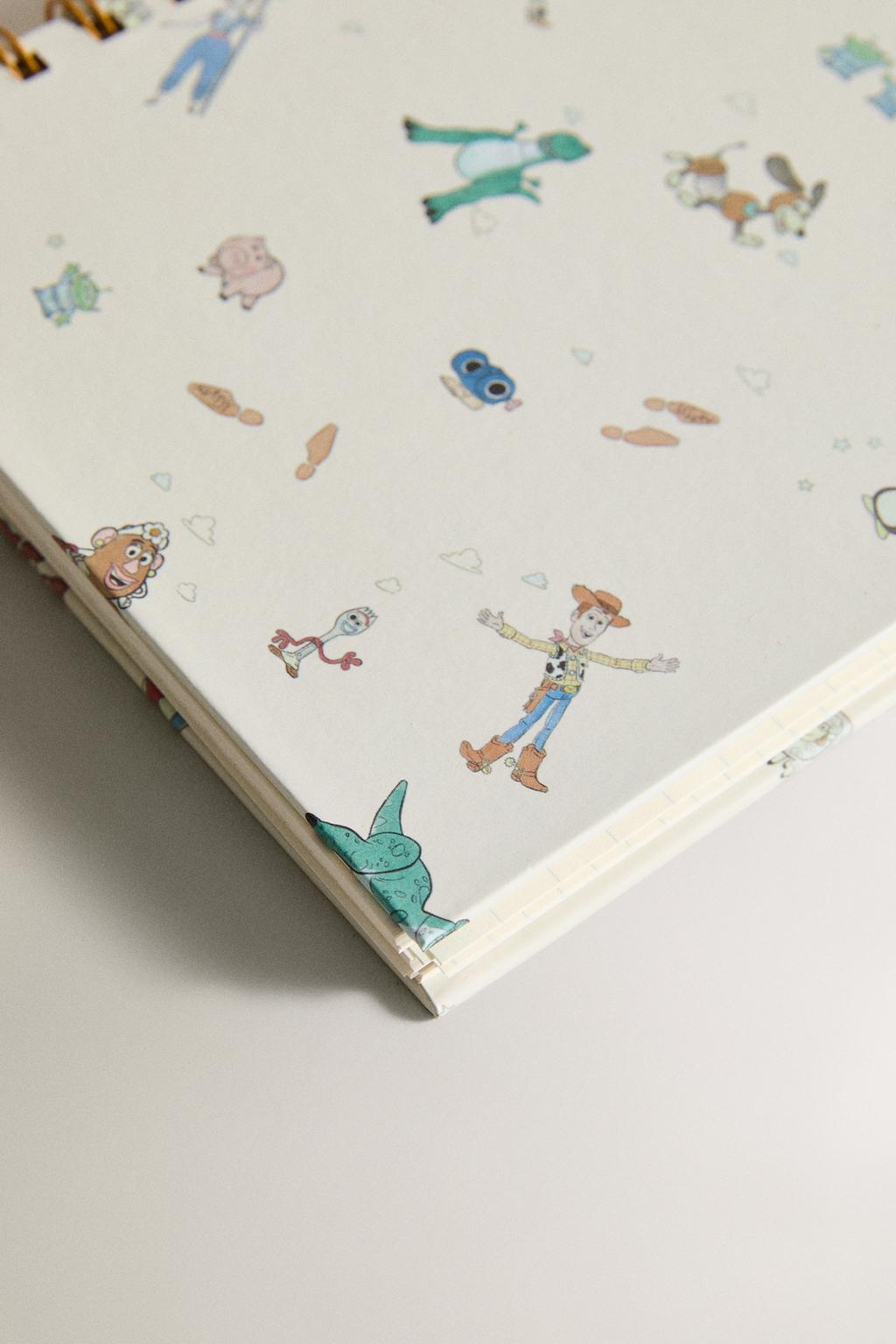 Детский блокнот toy story ©disney/pixar в маленьком кольцевом переплете