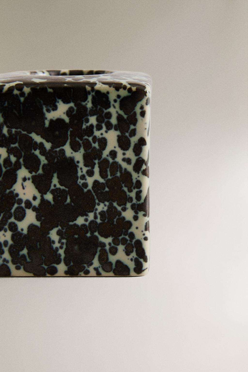 Подсвечник в горошек