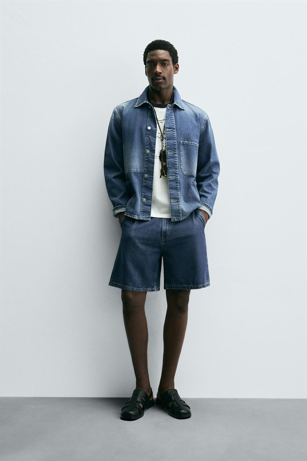 ЛЕГКИЕ ДЖИНСОВЫЕ ШОРТЫ STRAIGHT FIT