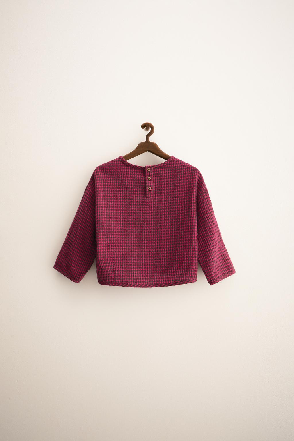 ZARA TIMELESS — БЛУЗА В КЛЕТКУ