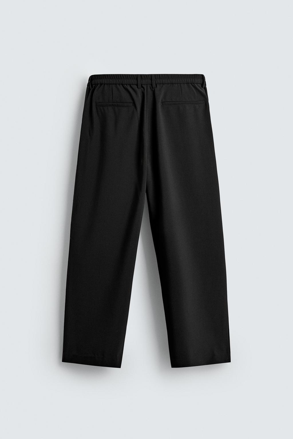 БРЮКИ WIDE FIT СО СКЛАДКАМИ