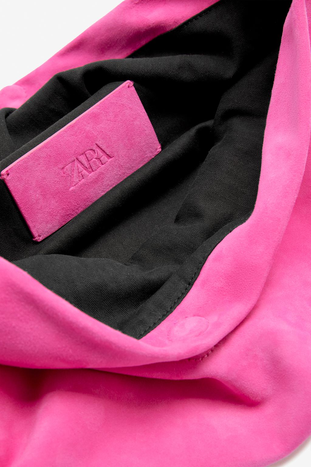 Макси клатч из замши limited edition split