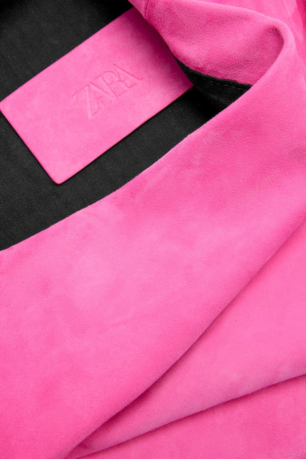 Макси клатч из замши limited edition split