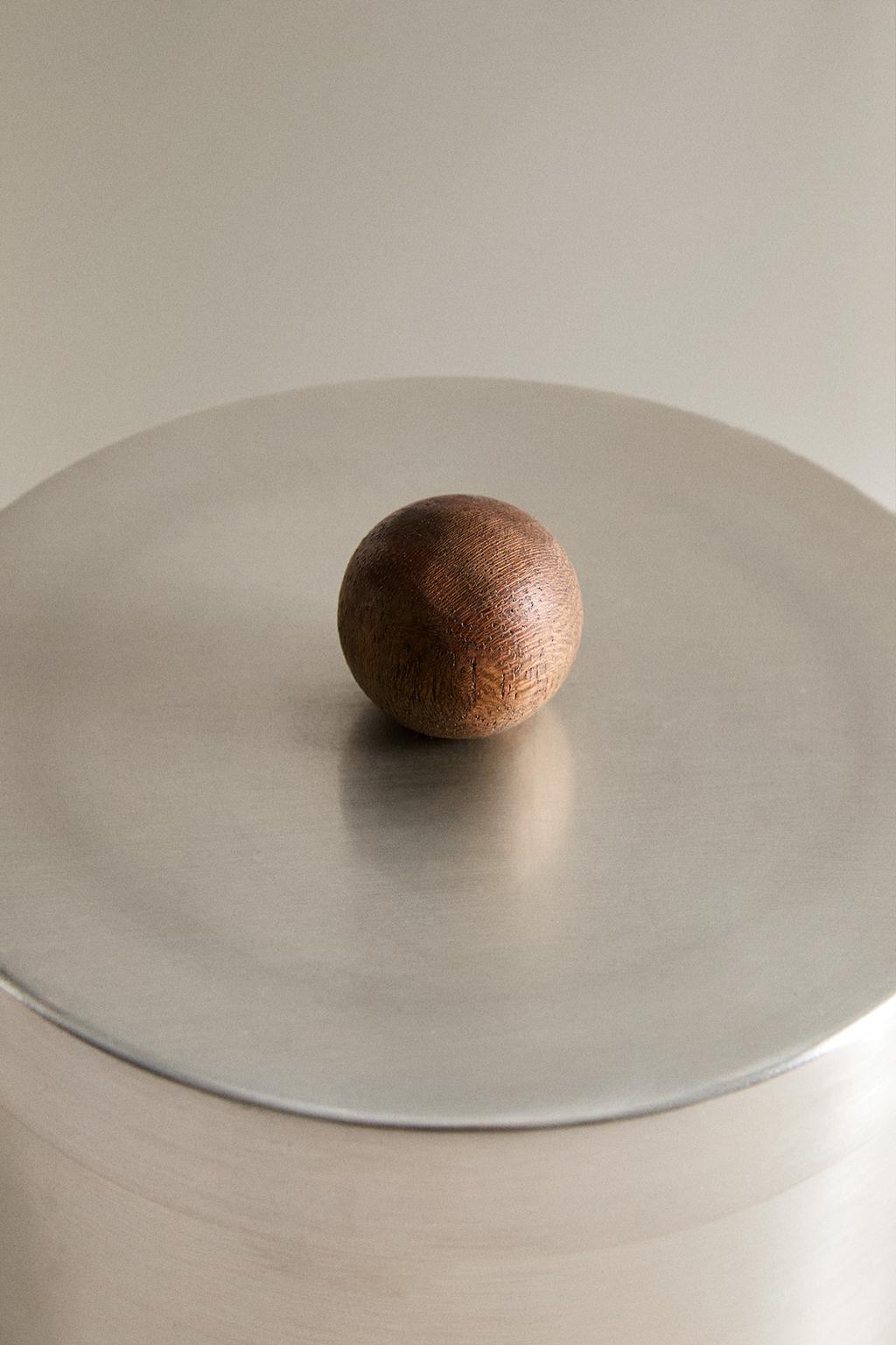 Металлический баночка для хранения в ванной комнате zara