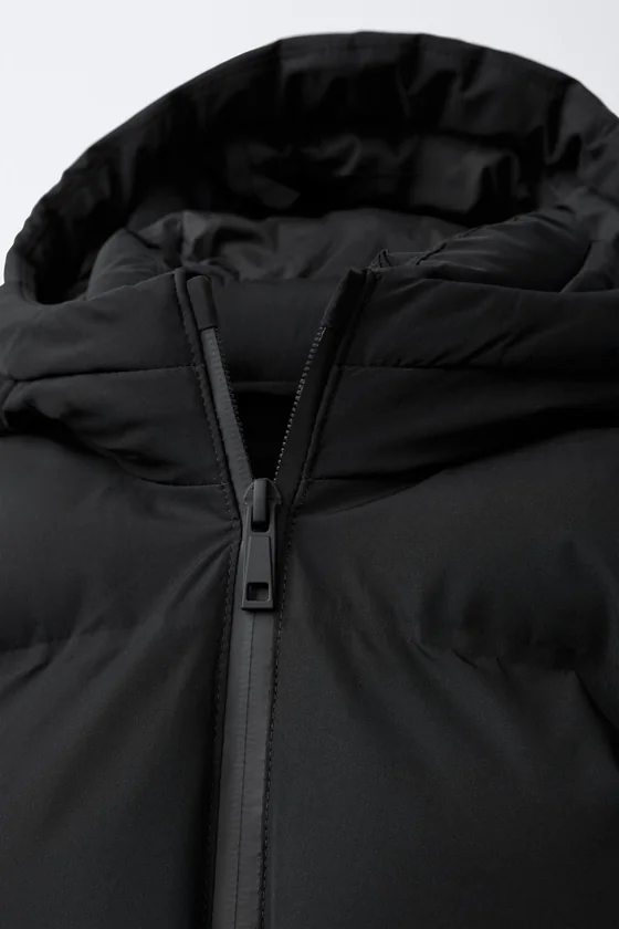 СТЕГАНАЯ КУРТКА WATER REPELLENT С КАПЮШОНОМ