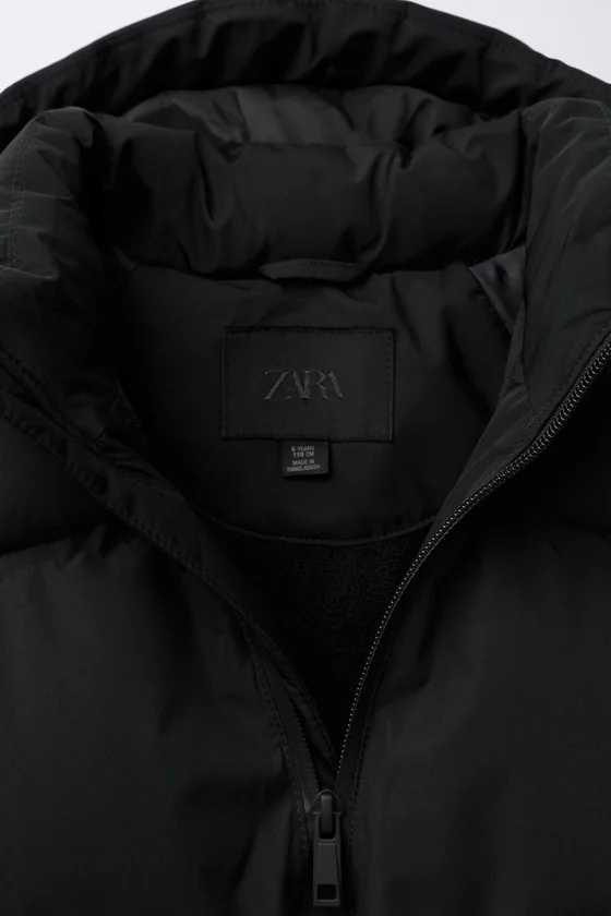 СТЕГАНАЯ КУРТКА WATER REPELLENT С КАПЮШОНОМ