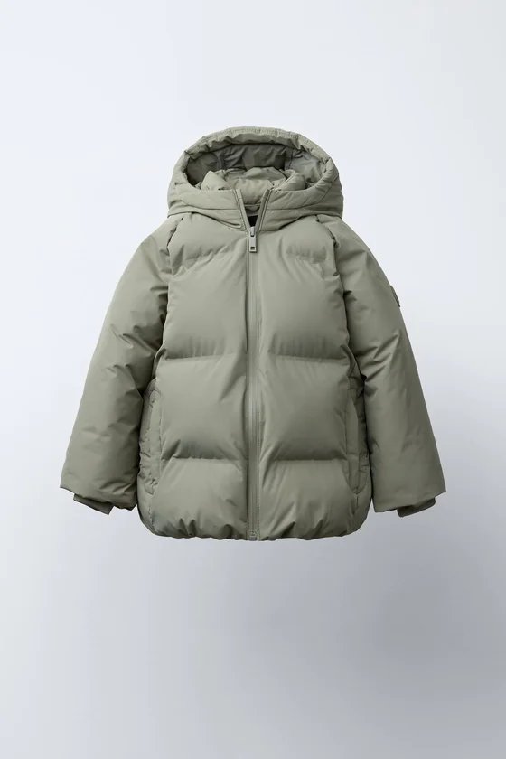 СТЕГАНАЯ КУРТКА WATER REPELLENT С КАПЮШОНОМ