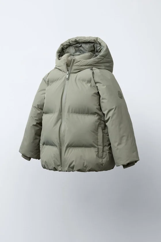СТЕГАНАЯ КУРТКА WATER REPELLENT С КАПЮШОНОМ
