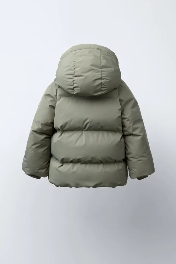 СТЕГАНАЯ КУРТКА WATER REPELLENT С КАПЮШОНОМ