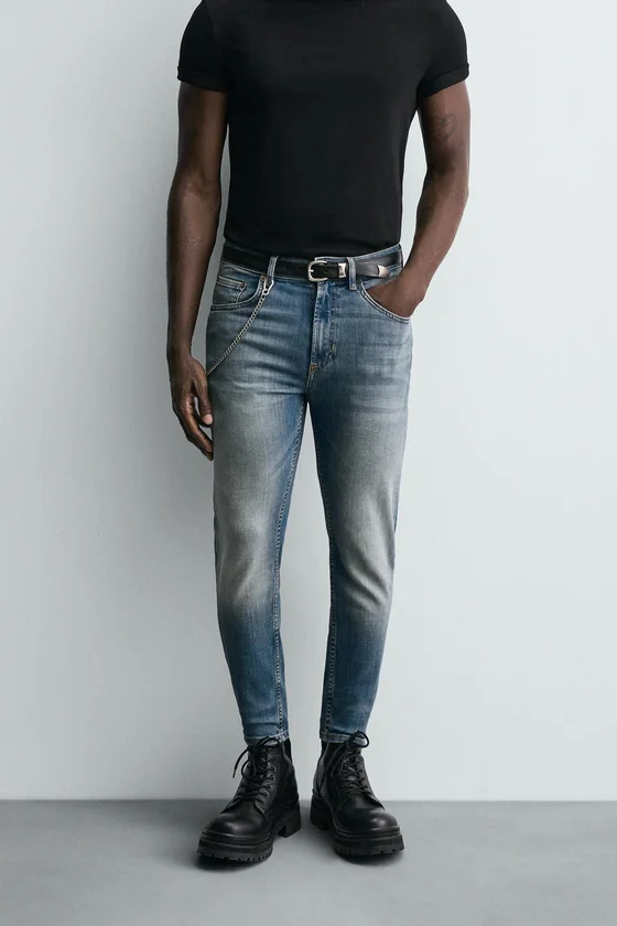 УКОРОЧЕННЫЕ ДЖИНСЫ SKINNY