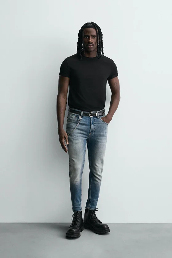 УКОРОЧЕННЫЕ ДЖИНСЫ SKINNY