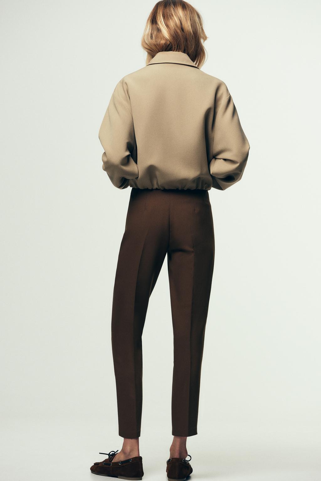 БРЮКИ С ВЫСОКОЙ ПОСАДКОЙ