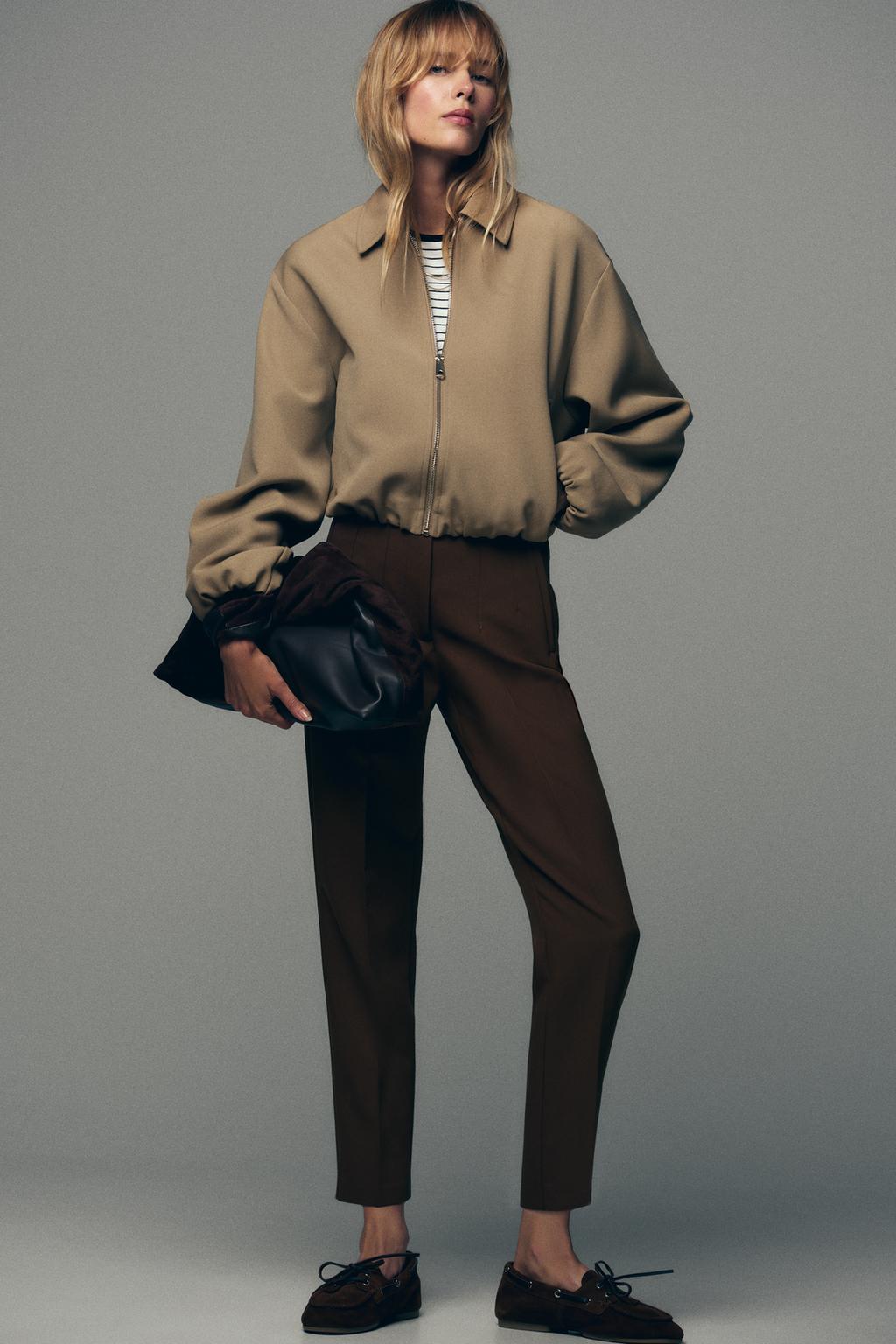 БРЮКИ С ВЫСОКОЙ ПОСАДКОЙ