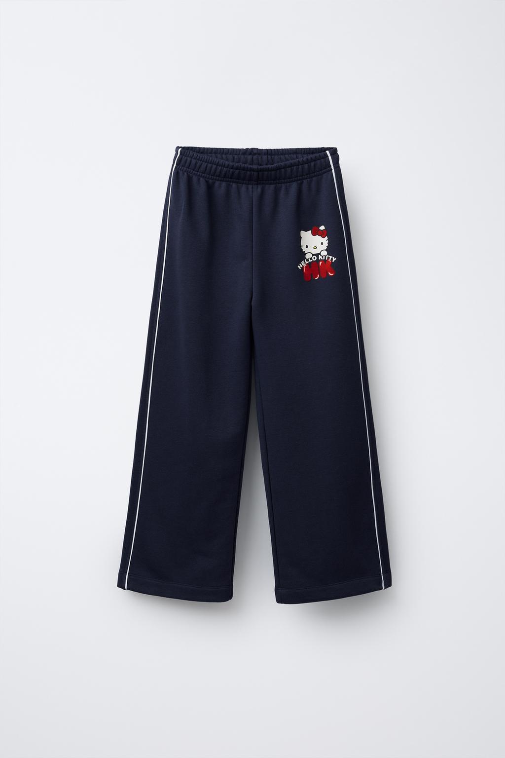 БРЮКИ-ДЖОГГЕРЫ WIDE LEG HELLO KITTY © SANRIO