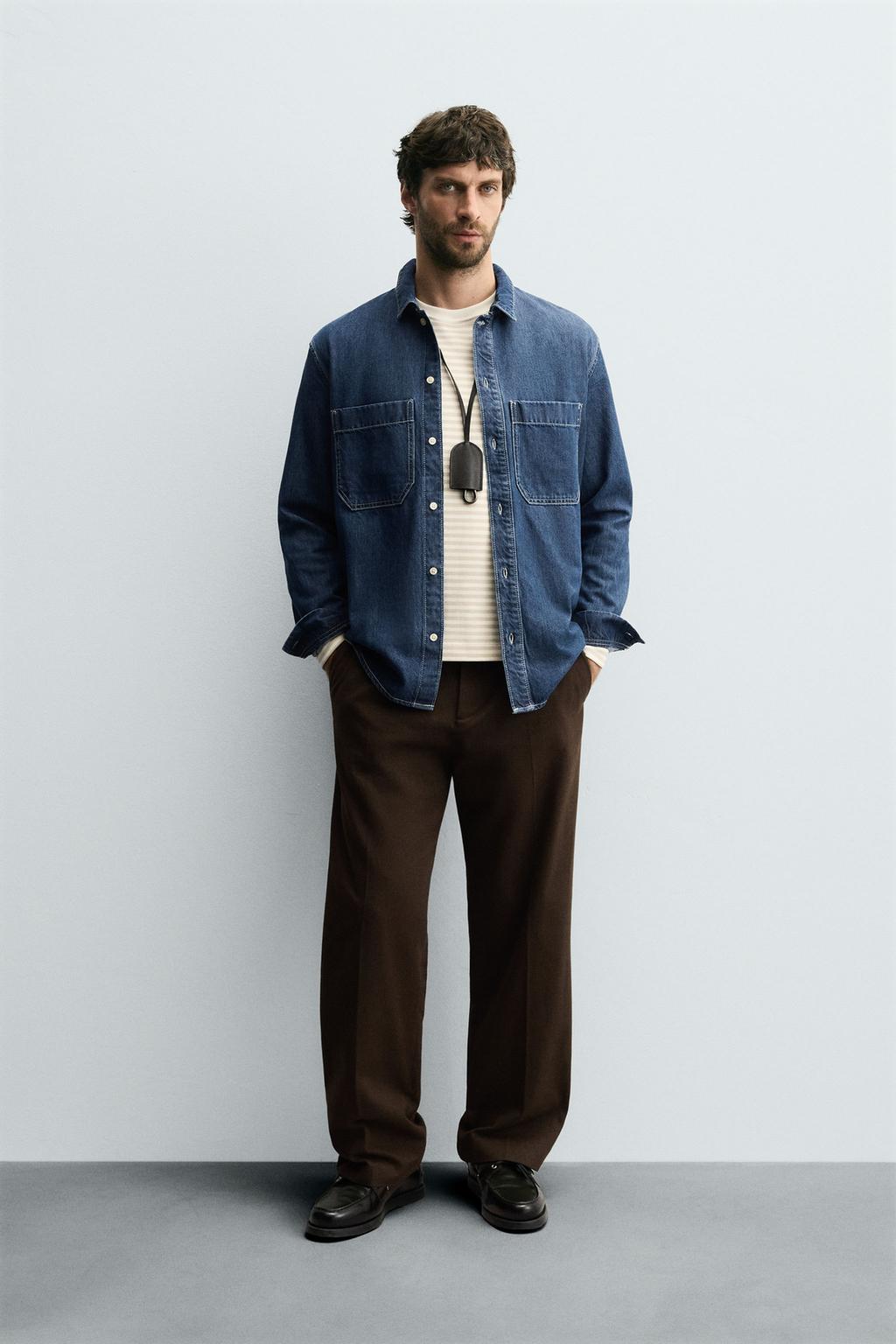 ДЖИНСОВАЯ РУБАШКА REGULAR FIT