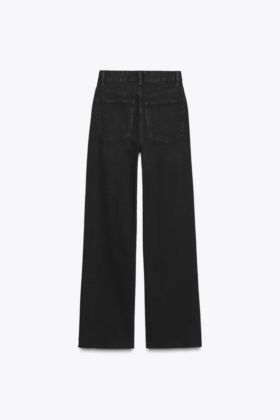 ДЖИНСЫ TRF WIDE LEG С ВЫСОКОЙ ПОСАДКОЙ