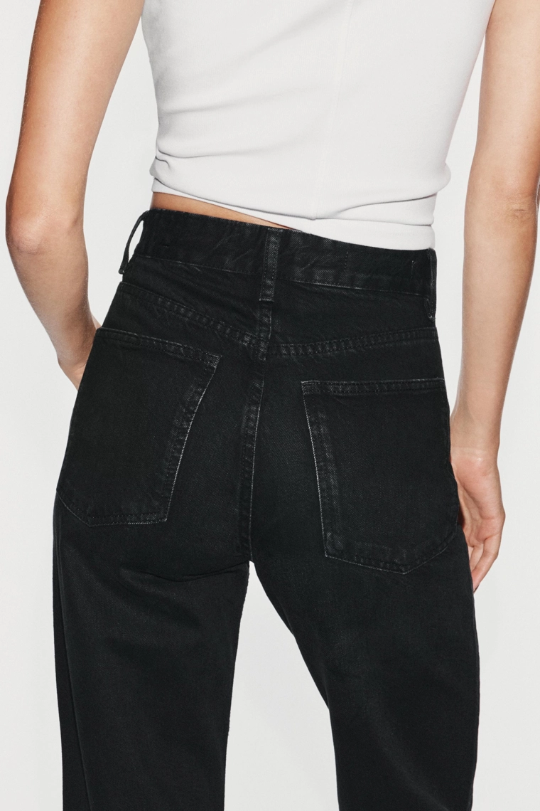 ДЖИНСЫ TRF WIDE LEG С ВЫСОКОЙ ПОСАДКОЙ