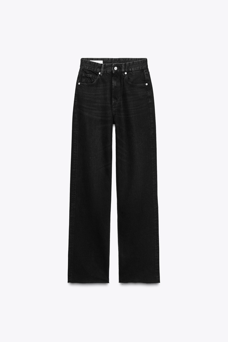 ДЖИНСЫ TRF WIDE LEG С ВЫСОКОЙ ПОСАДКОЙ