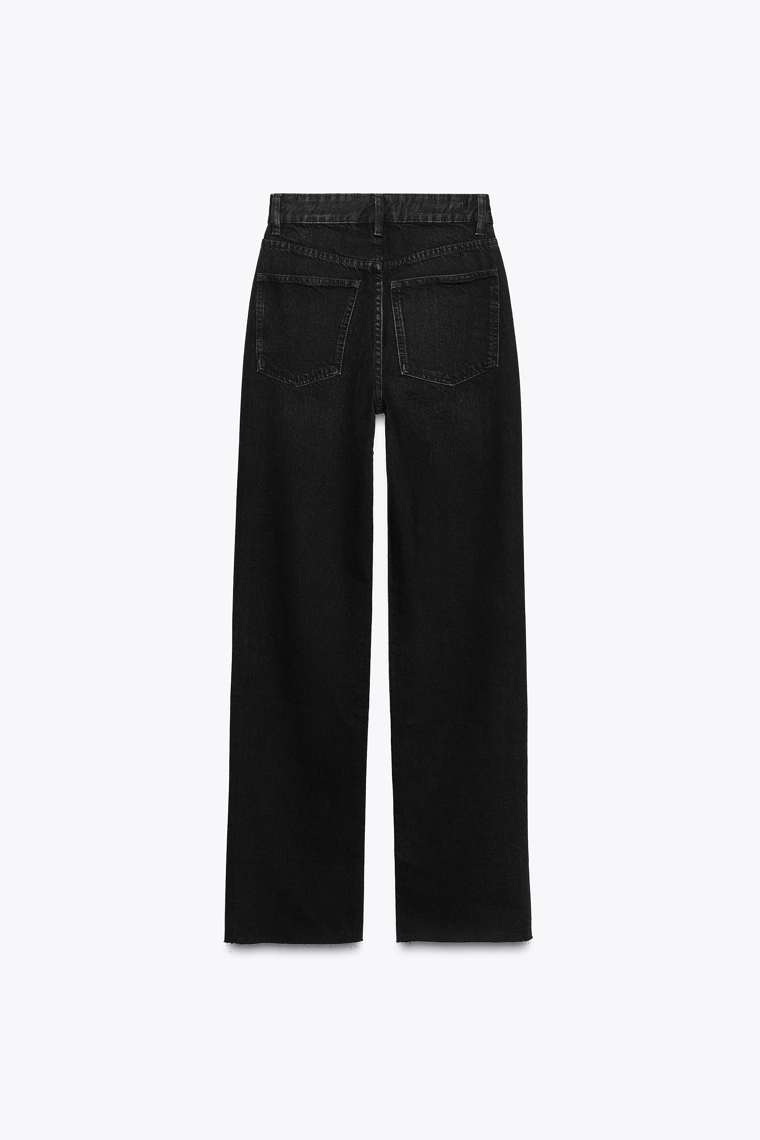 ДЖИНСЫ TRF WIDE LEG С ВЫСОКОЙ ПОСАДКОЙ