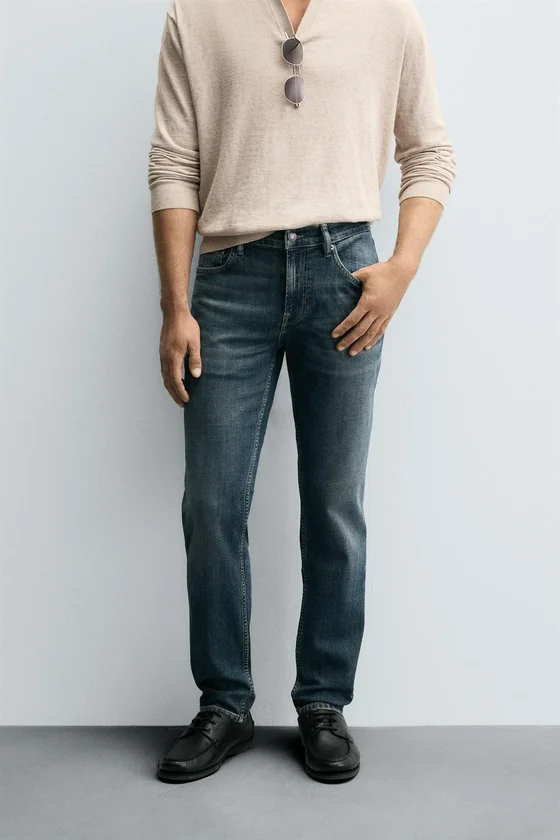 ДЖИНСЫ SLIM FIT БАЗОВЫЕ