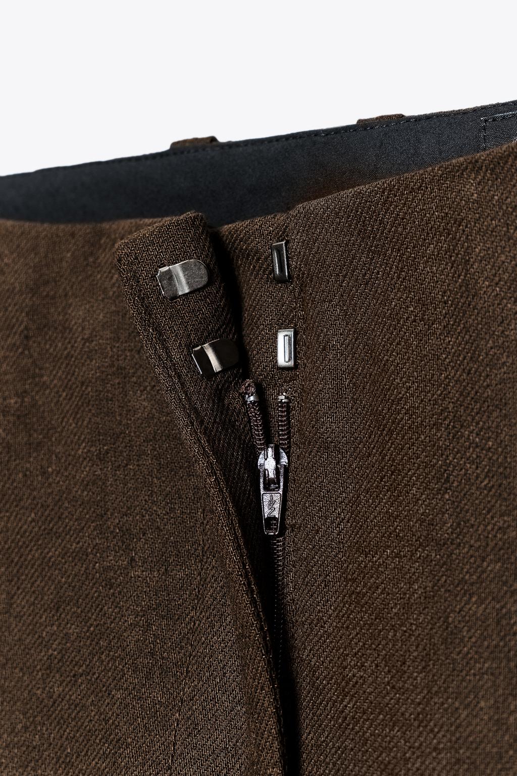ДЛИННЫЕ ШОРТЫ ИЗ СМЕСОВОГО ЛЬНА — ZW COLLECTION