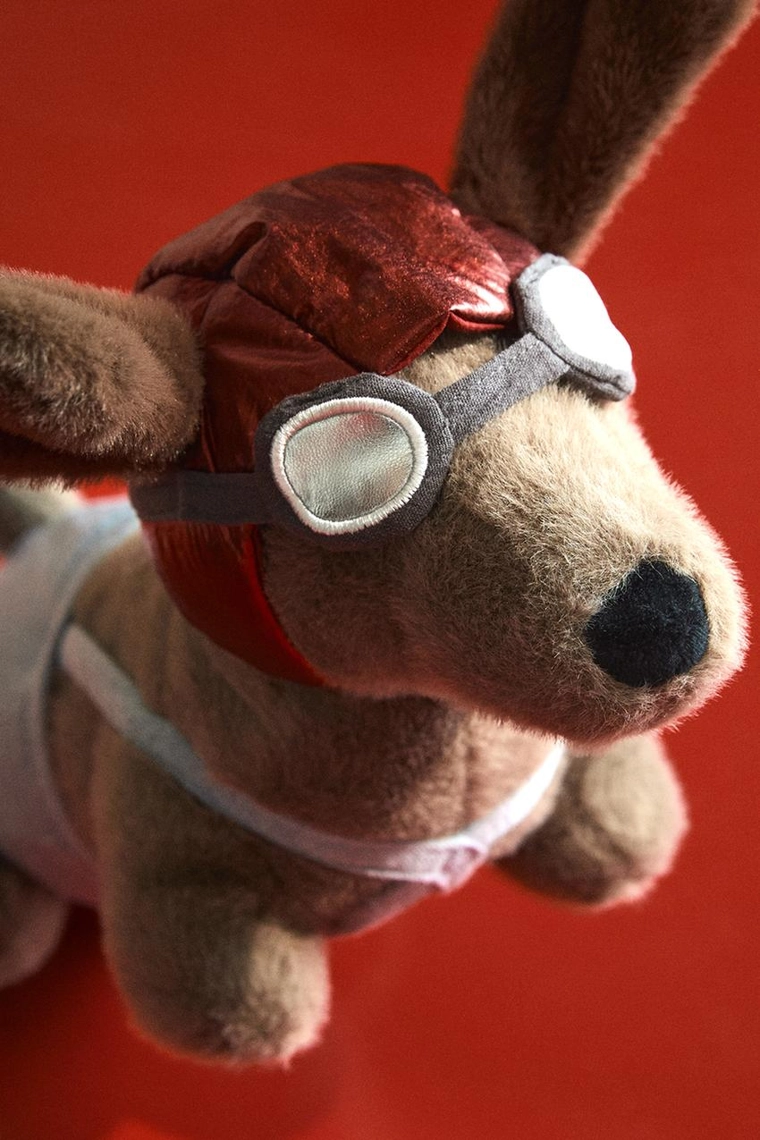 Детская игрушка мягкая творческая мишь aviator dachshund