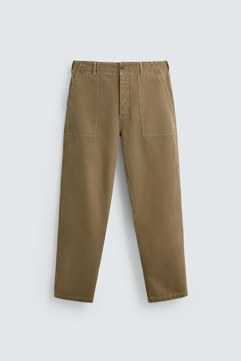 БРЮКИ REGULAR FIT С КАРМАНАМИ