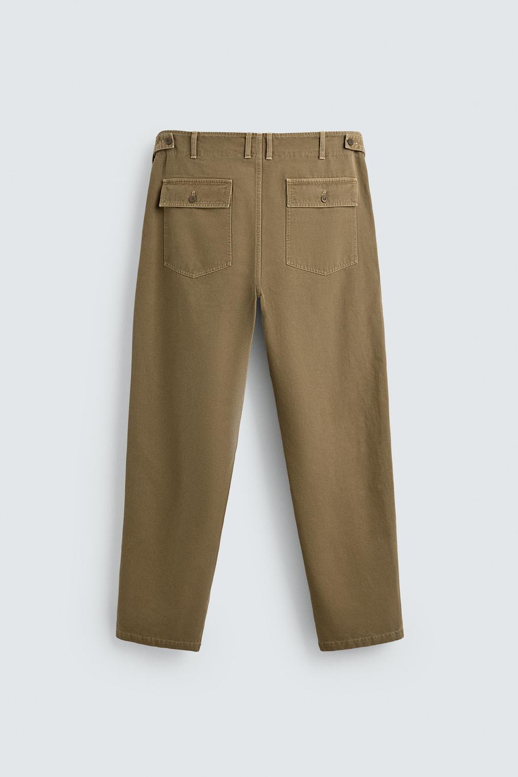 БРЮКИ REGULAR FIT С КАРМАНАМИ