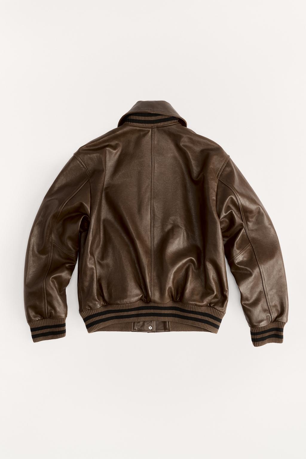 КОЖАНЫЙ БОМБЕР VARSITY 50TH ANNIVERSARY
