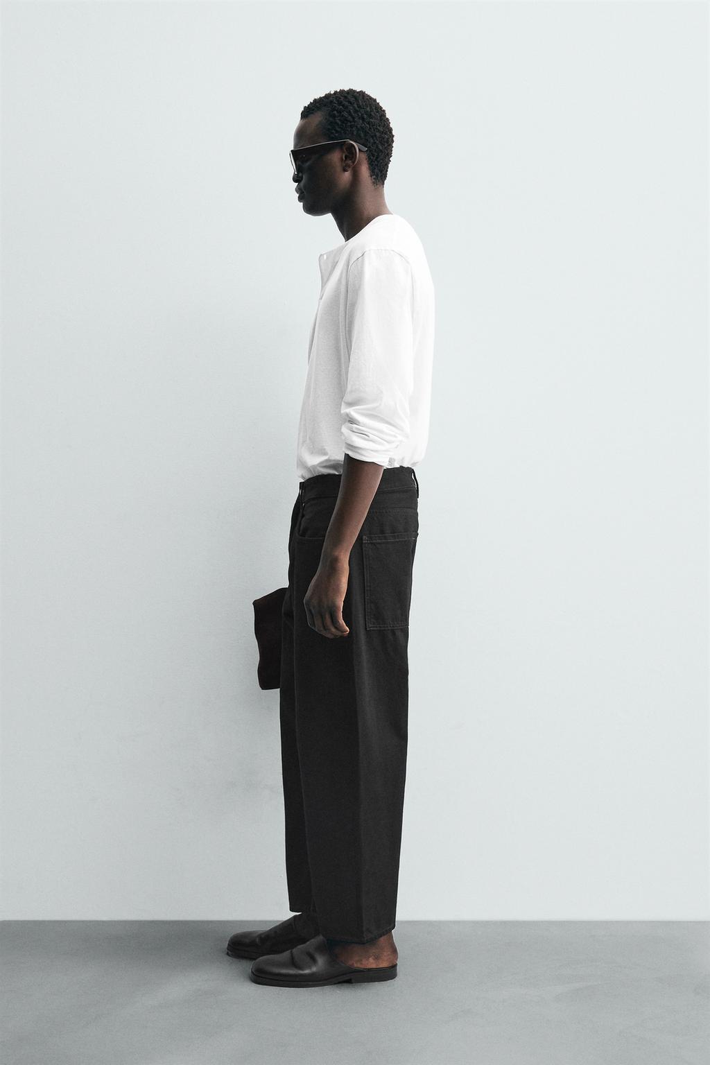 ДЖИНСЫ TAPERED WIDE FIT