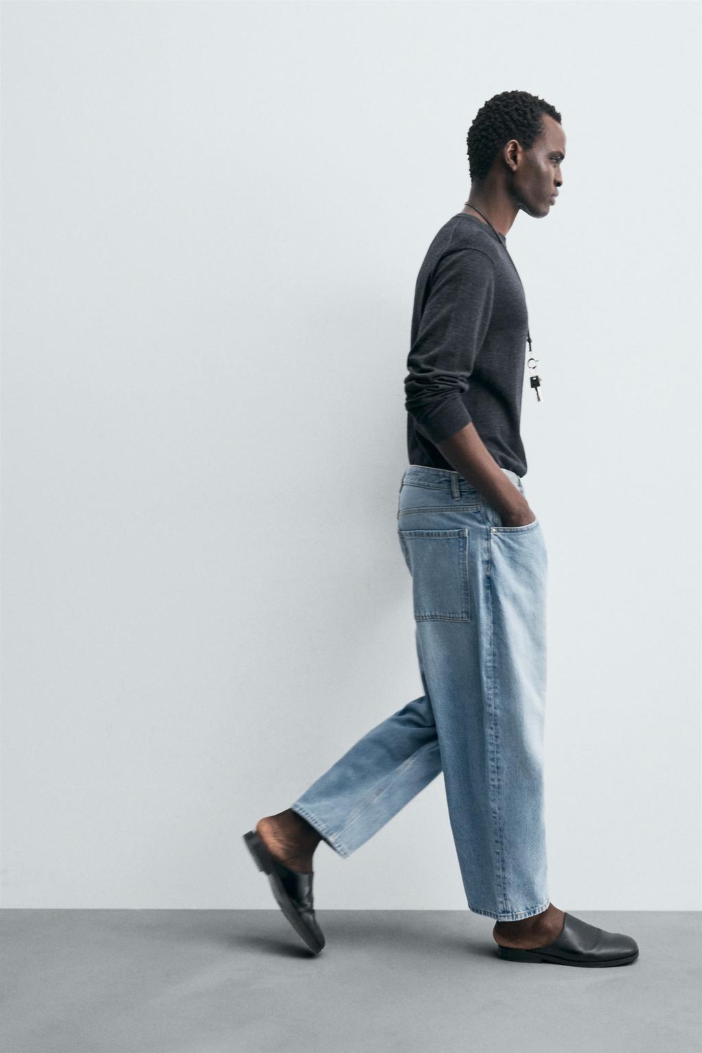 ДЖИНСЫ TAPERED WIDE FIT