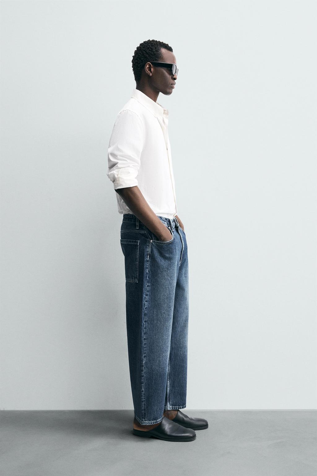 ДЖИНСЫ TAPERED WIDE FIT