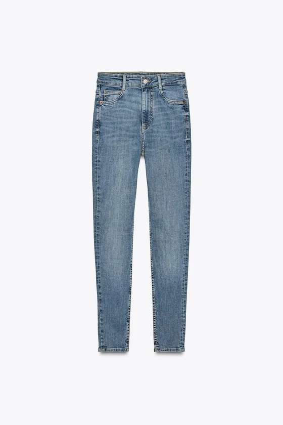 ДЖИНСЫ TRF SKINNY С ВЫСОКОЙ ПОСАДКОЙ
