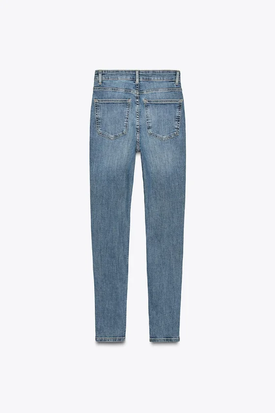 ДЖИНСЫ TRF SKINNY С ВЫСОКОЙ ПОСАДКОЙ
