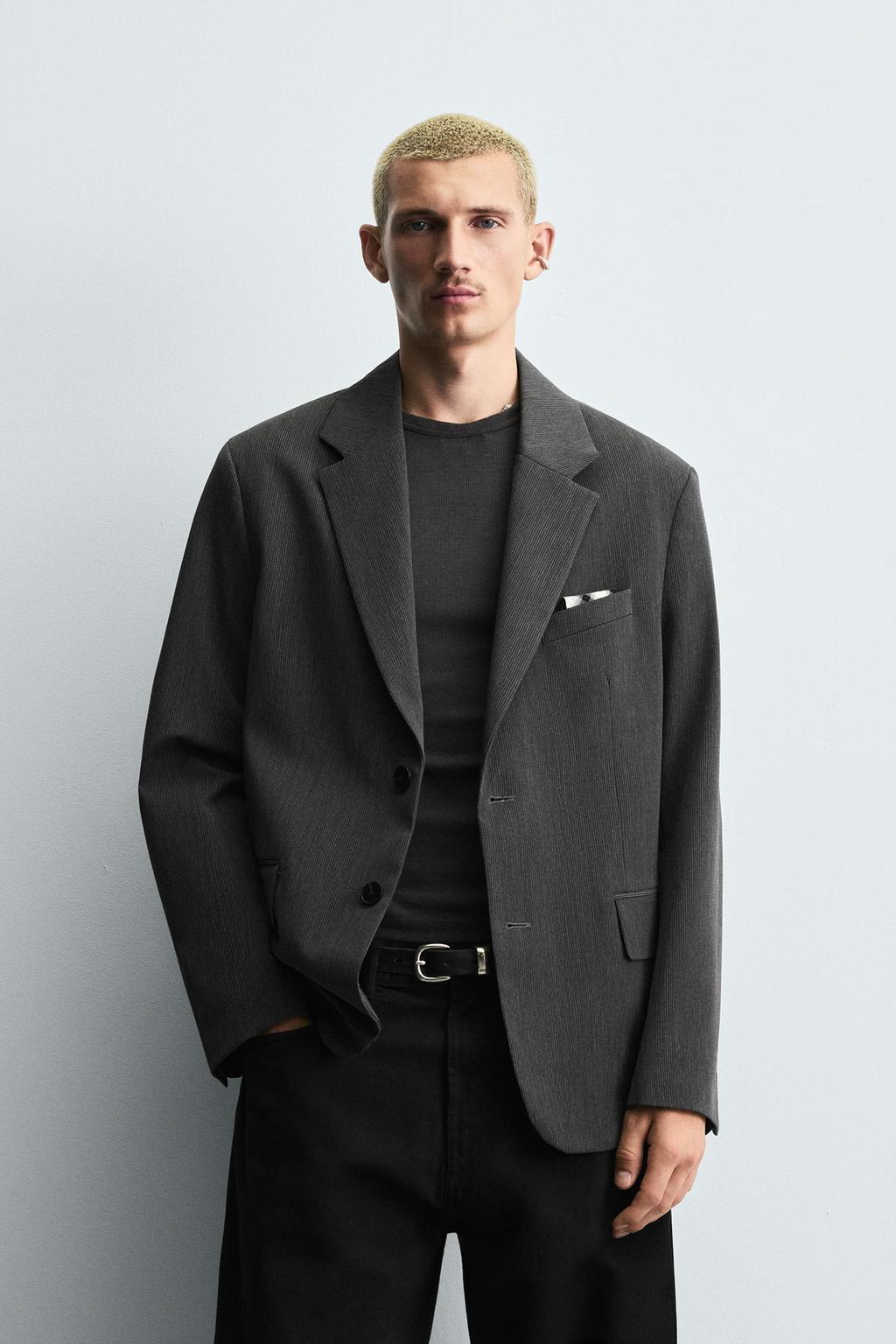 БЛЕЙЗЕР OVERSIZE В ПОЛОСКУ