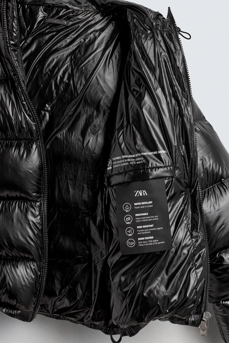ПУХОВИК WATER REPELLENT С НАПОЛНИТЕЛЕМ ИЗ 100% ПЕРА