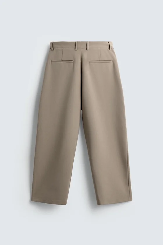 БРЮКИ RELAXED FIT СО СКЛАДКАМИ