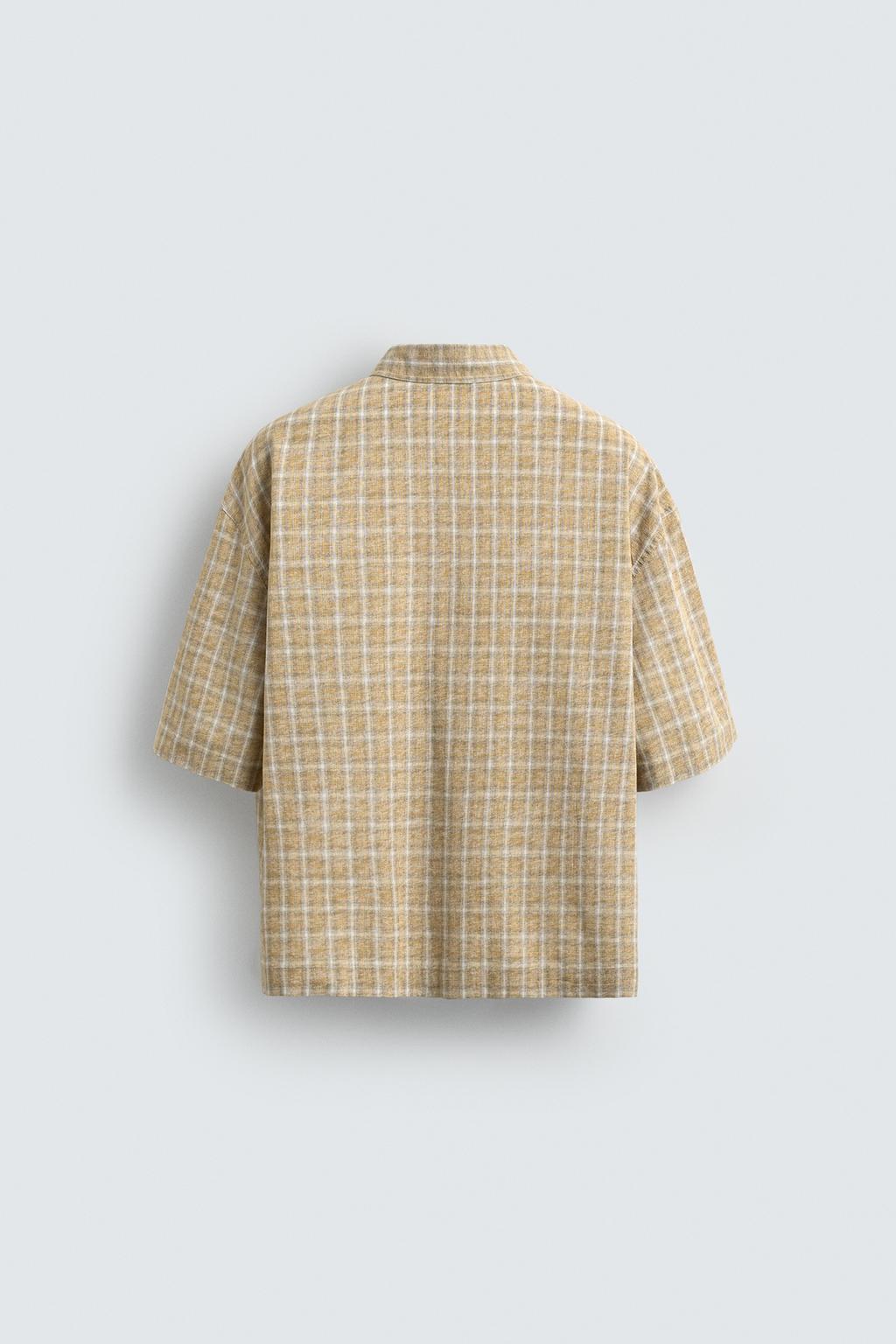 РУБАШКА BOXY FIT В КЛЕТКУ