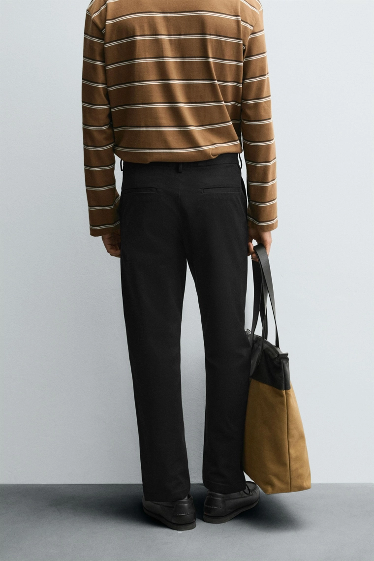 Брюки чино бойфренд slim fit