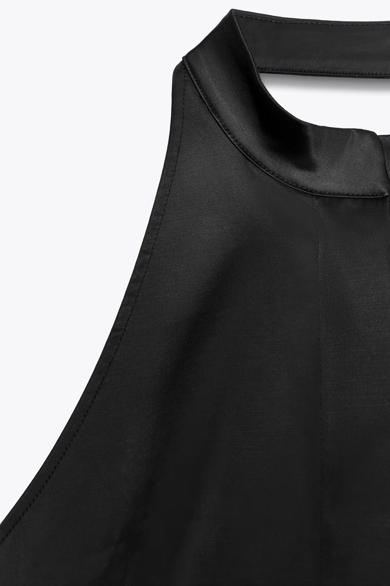 Жилет с открытой спиной