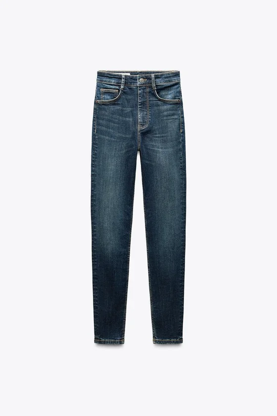 ДЖИНСЫ TRF SKINNY С ВЫСОКОЙ ПОСАДКОЙ