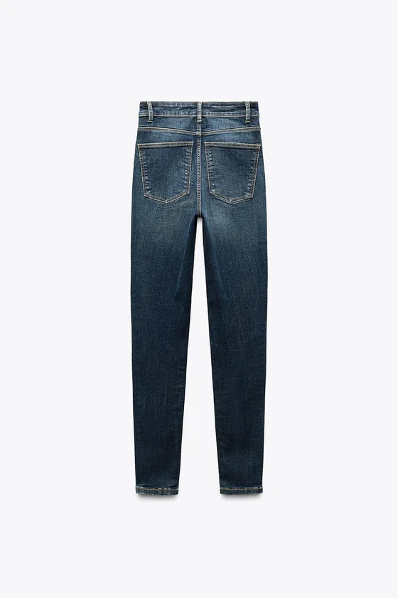ДЖИНСЫ TRF SKINNY С ВЫСОКОЙ ПОСАДКОЙ